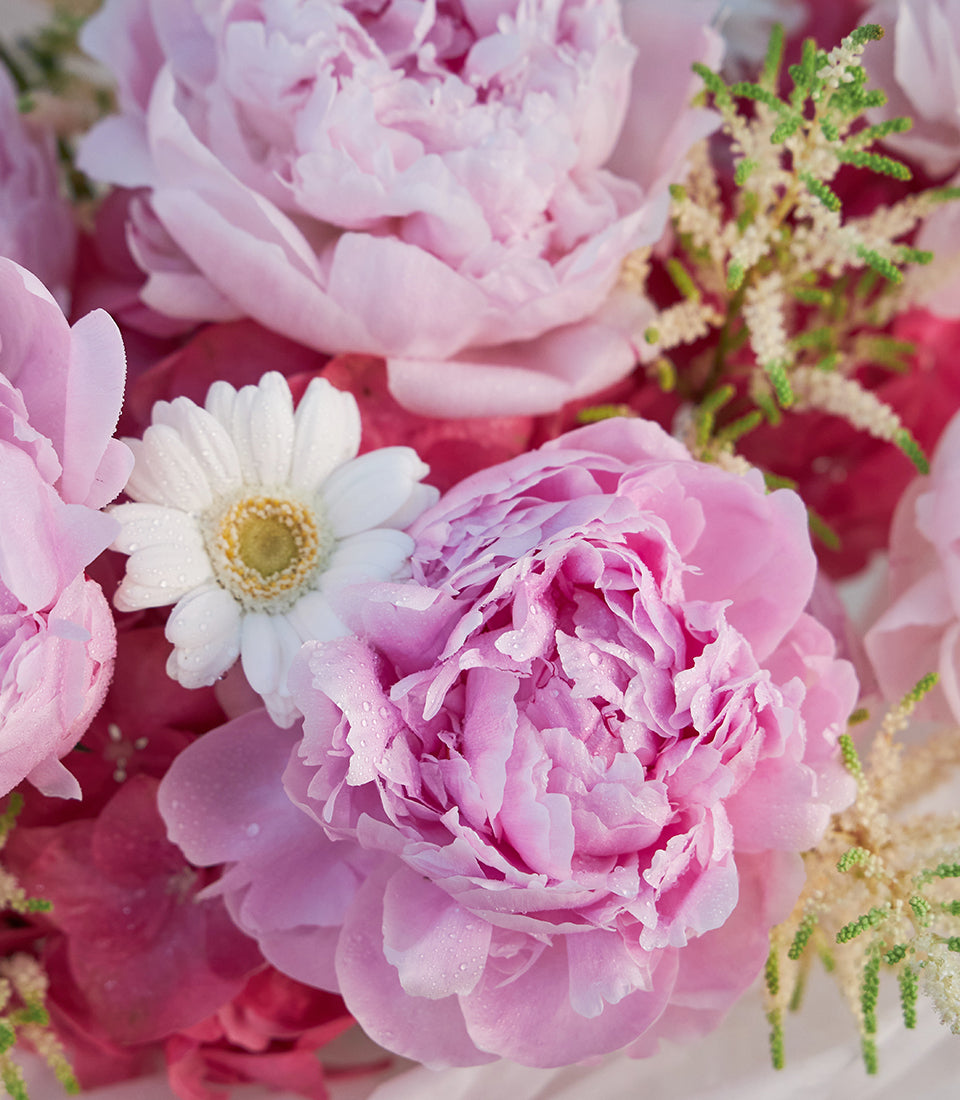 Elegant Pink Peony Bouquet