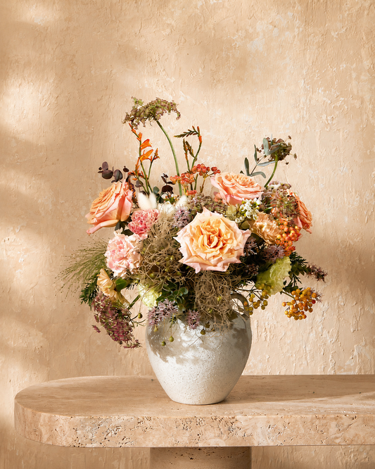 Golden Dawn Vase Arrangement