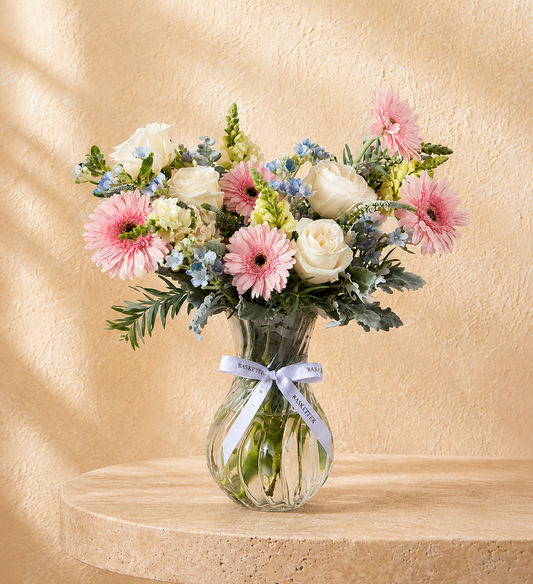 Pastel Grace Vase Arrangement