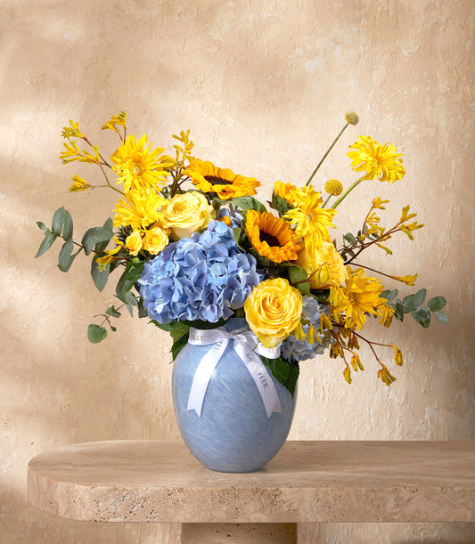 Golden Horizon Vase