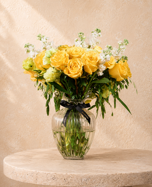 Sunlight Bloom Vase Arrangement