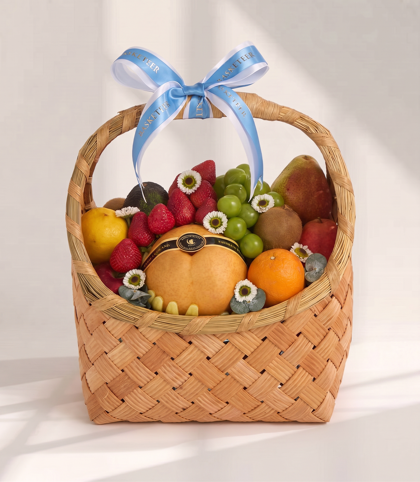 Deluxe Orchard & Muscat Fruit Basket for Mum