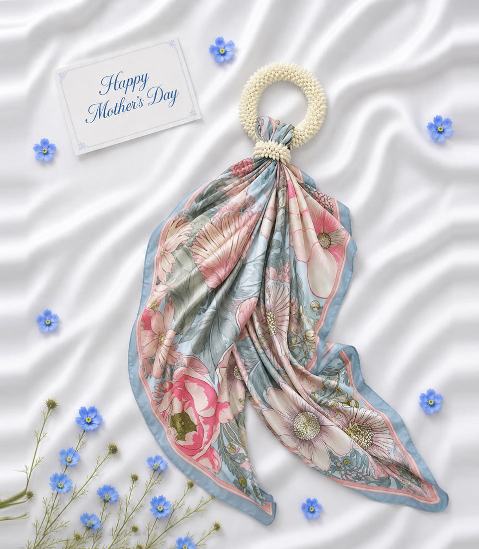 Basketeer luxury Mother's Day gift featuring an elegant floral