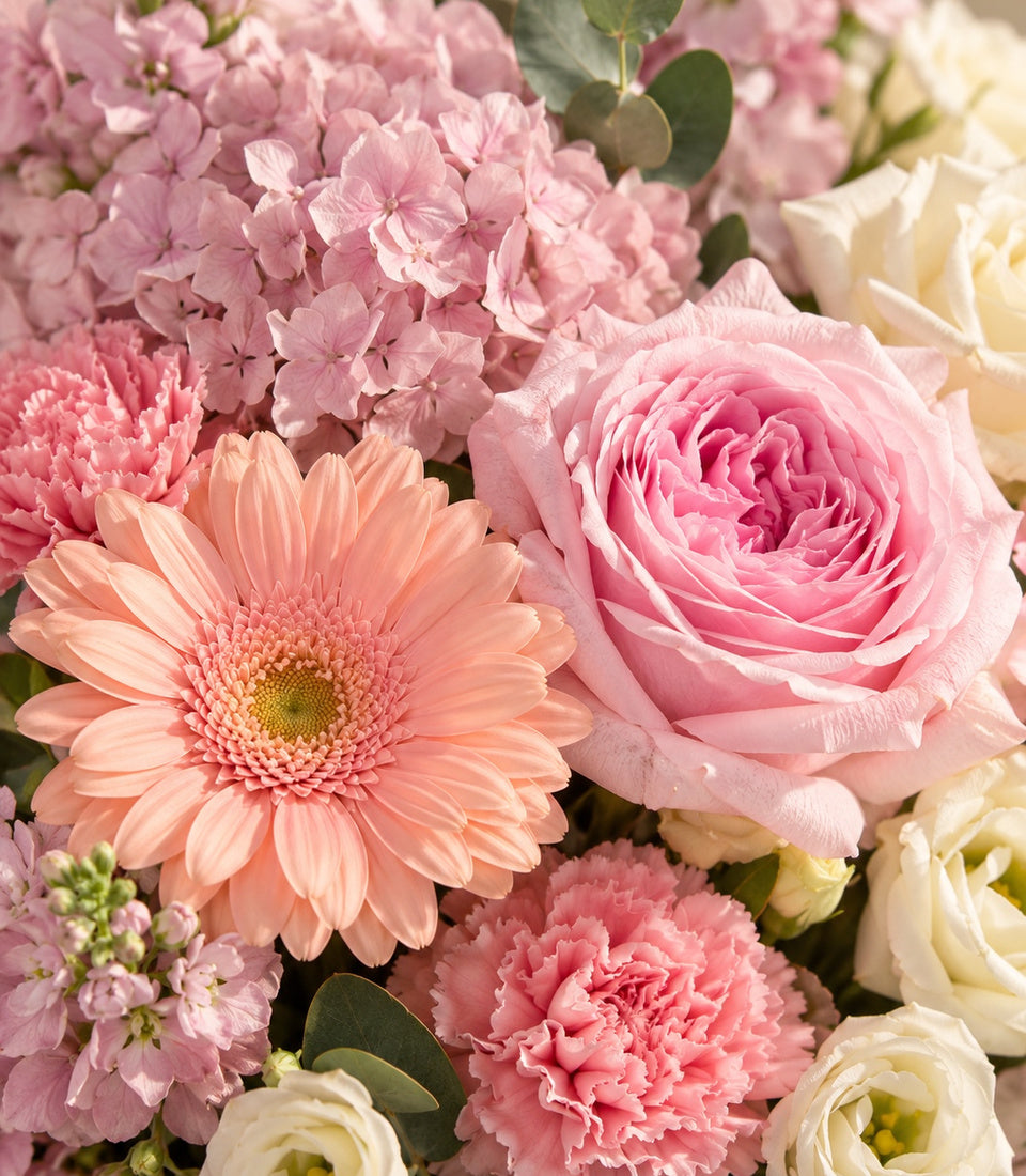 Blush Ivory O'Hara & Playa Blanca Rose Bouquet