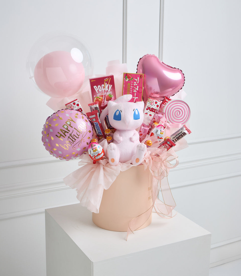 Pink Candy Doll Birthday Gift Box