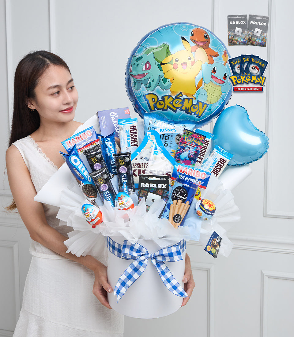 Pokemon and Roblox Gaming Gift Box