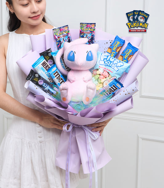 Lavender Plush Snack Bouquet