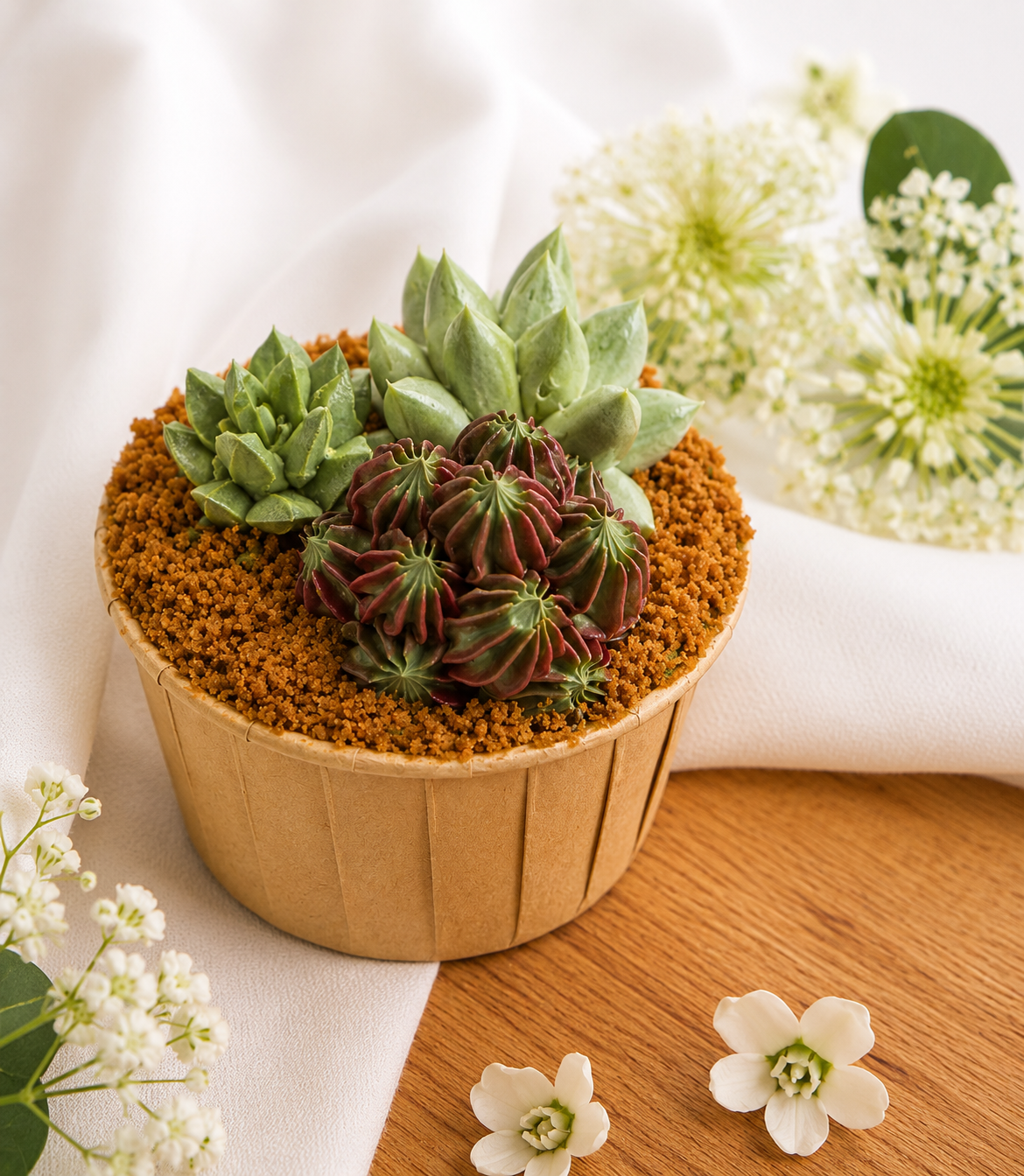 Cactus Garden Cupcakes Collection