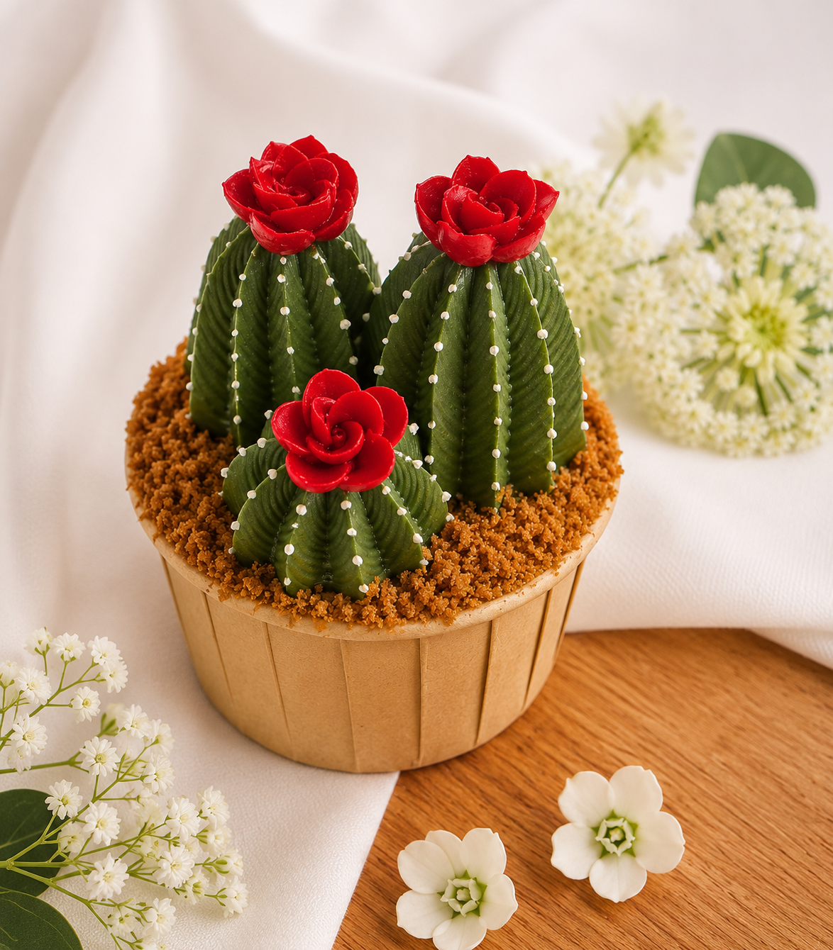 Cactus Garden Cupcakes Collection