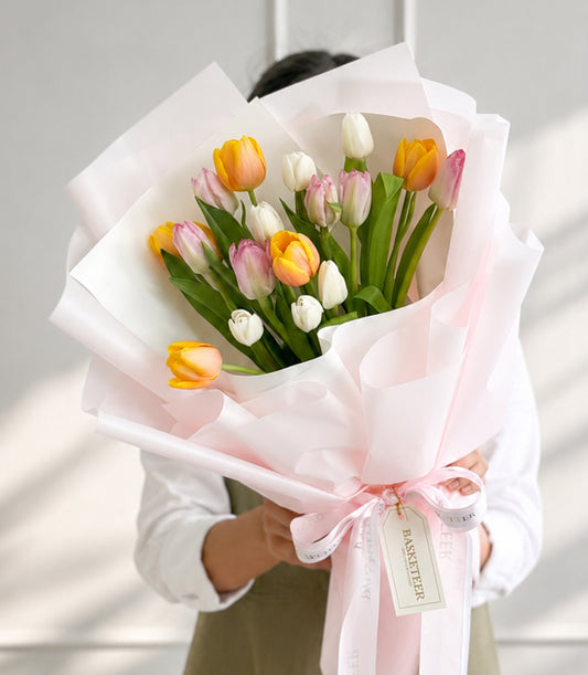 Colorful Tulips Bouquet