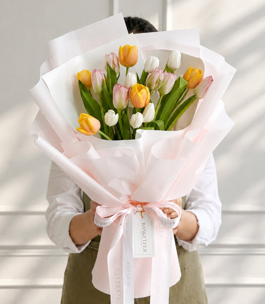 Colorful Tulips Bouquet