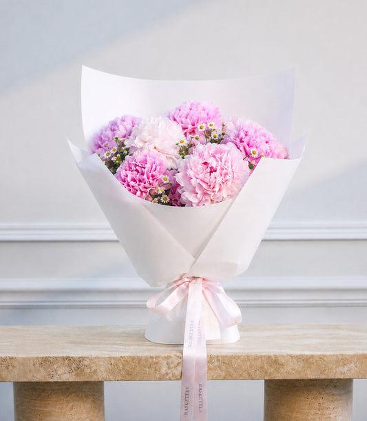 Pink Peony Daisy Bouquet