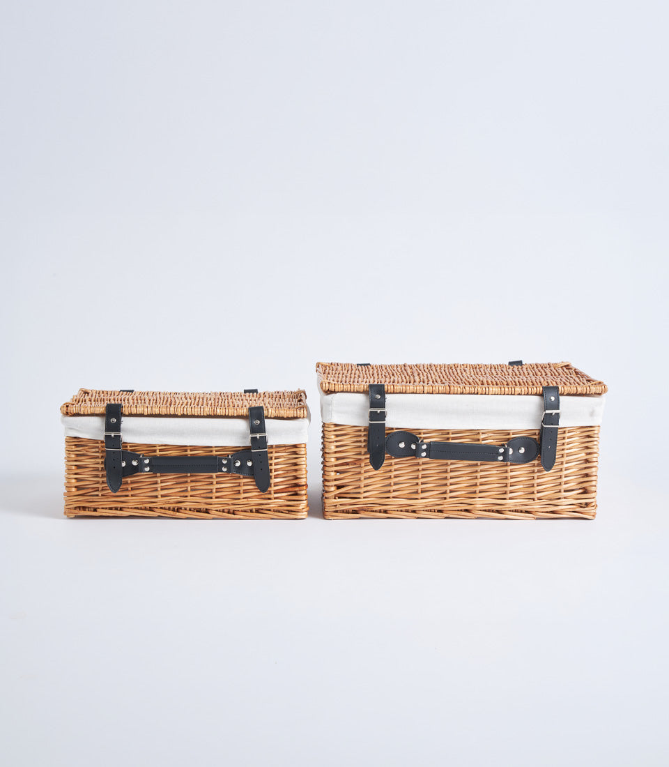 Classic Wicker Picnic Hamper Case