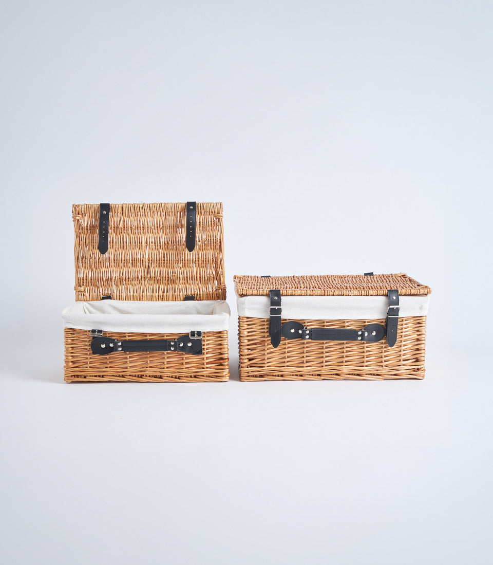 Classic Wicker Picnic Hamper Case