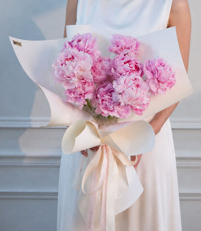 Elegant Pink Peony Bouquet