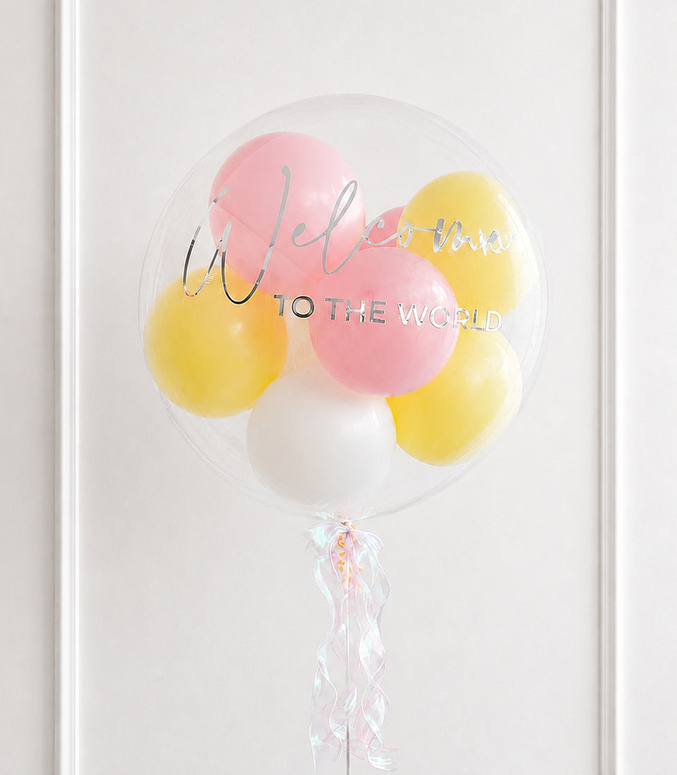 Baby's First Breath to the World Balloon Gift