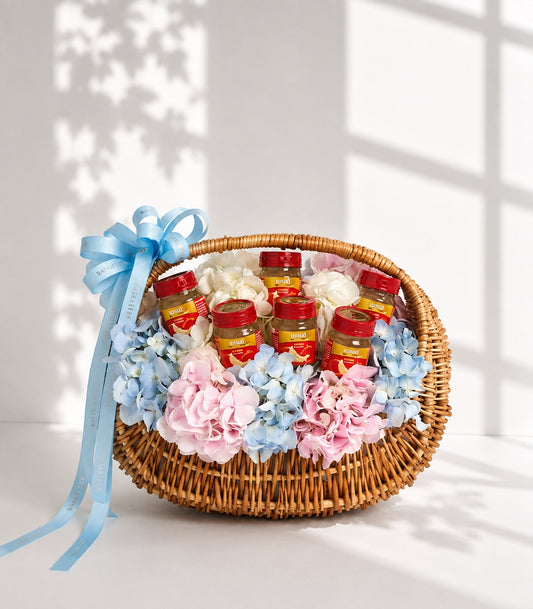 Classic Bird's Nest Flower Basket for Mum