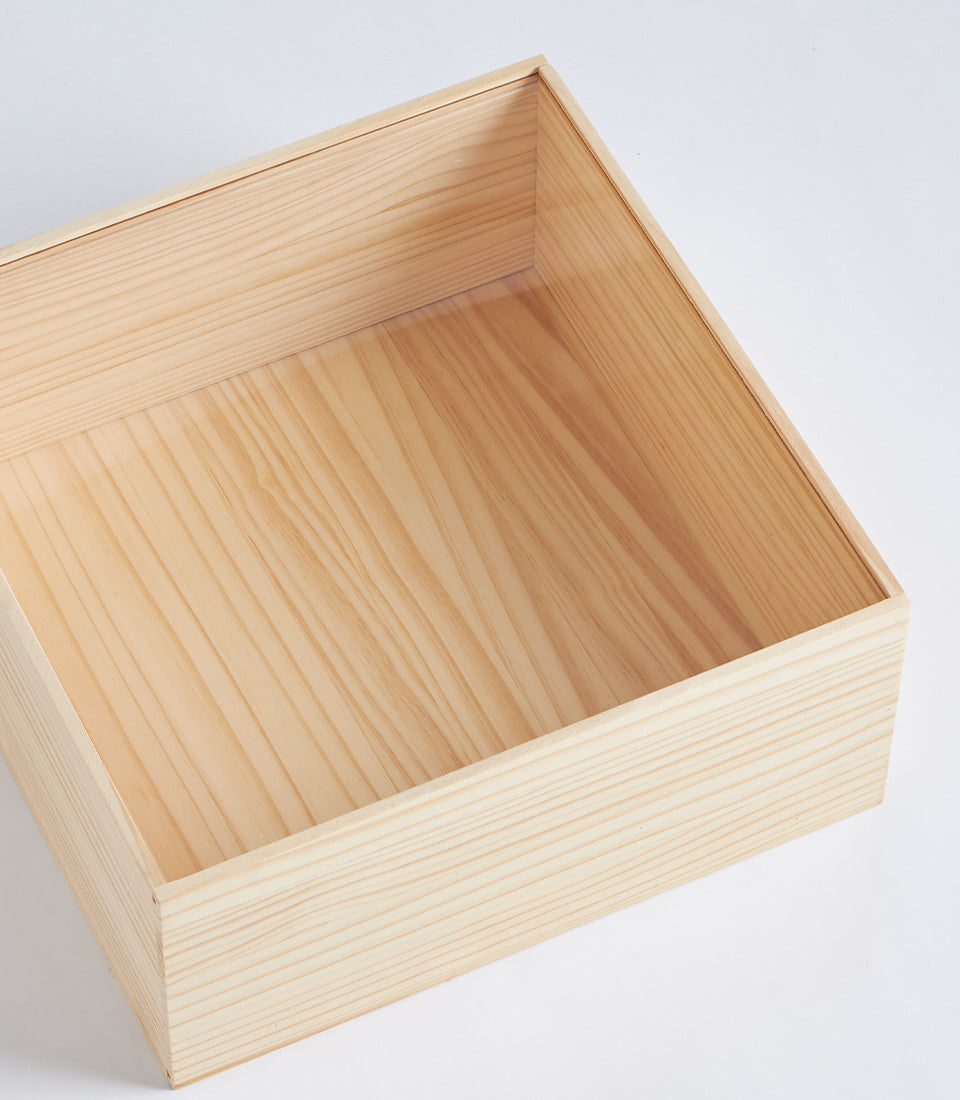 Wood and Acrylic Display Gift Box